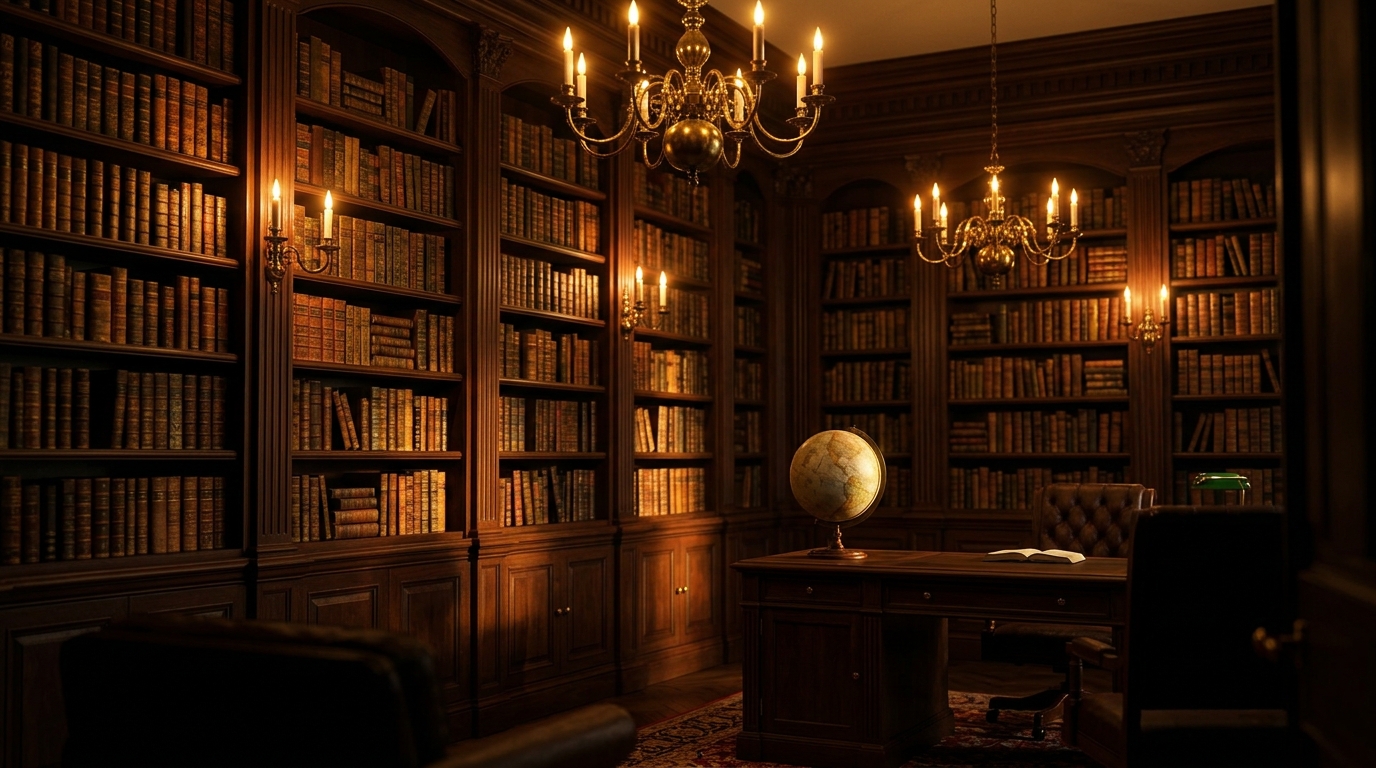 A grand library — the spirit of Prismatic Global Legacy